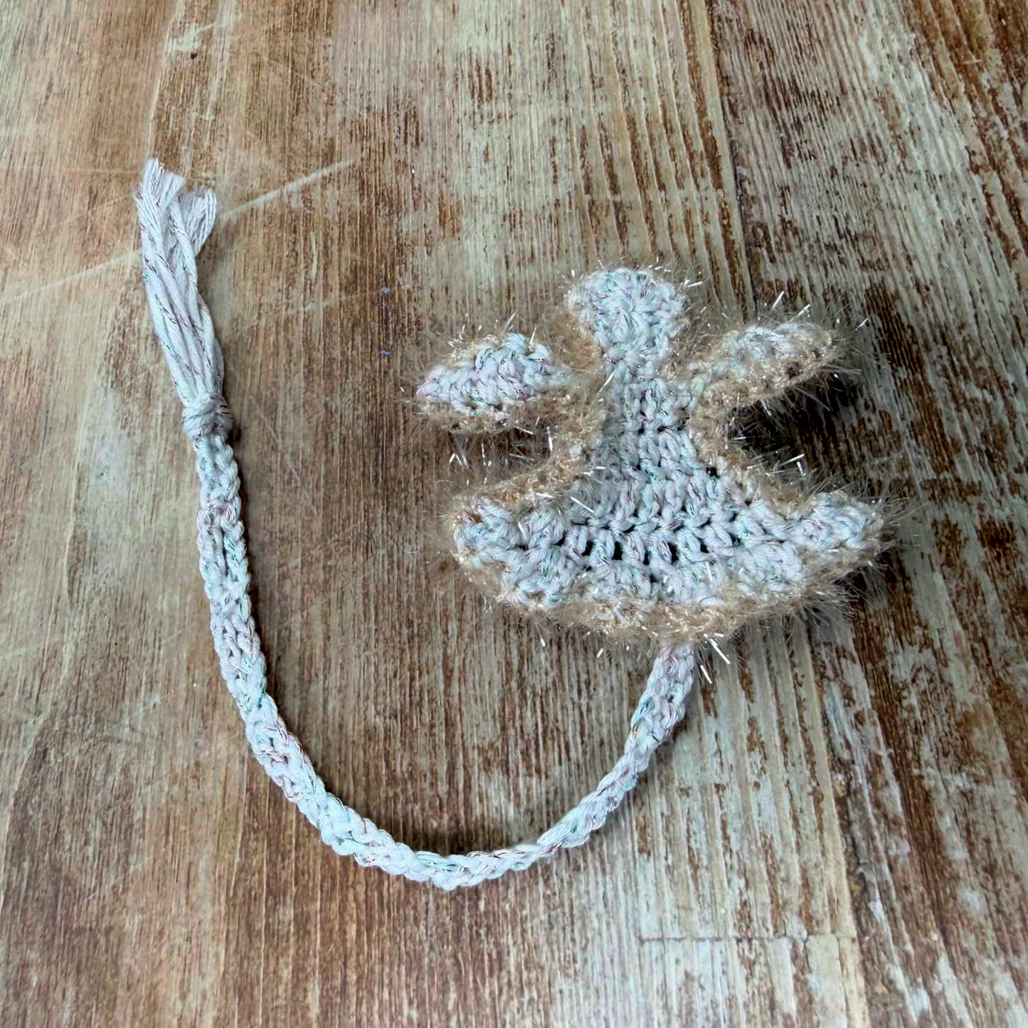 Buchzeichen gestrickt