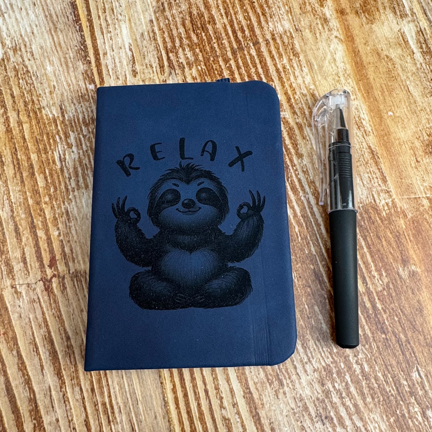 Mini Leder Notizbuch