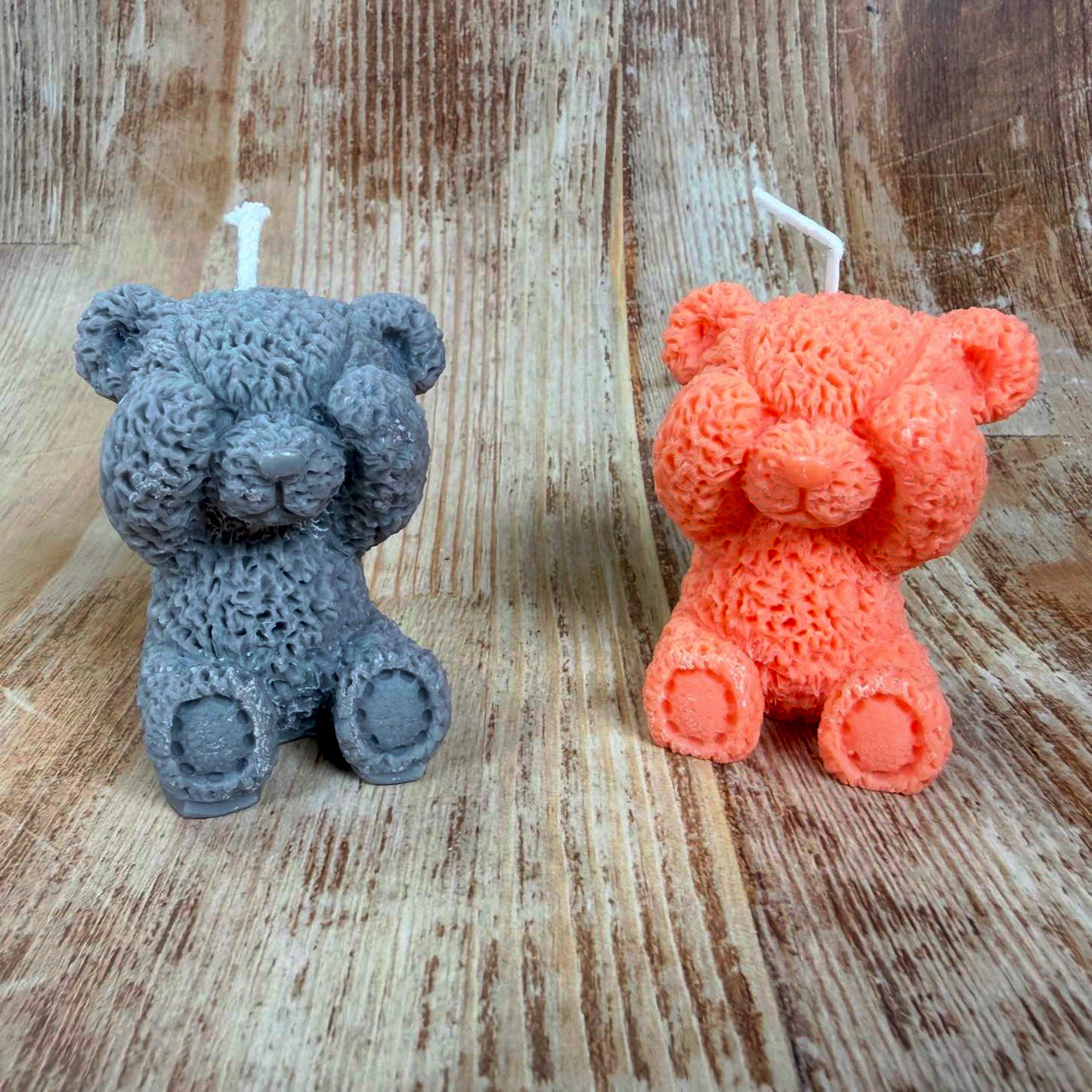 Bärli Kerze - Augen zu