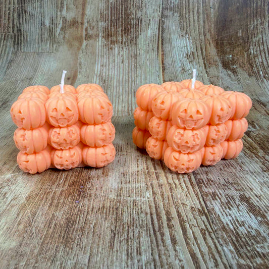 Kürbis Bubble Kerze