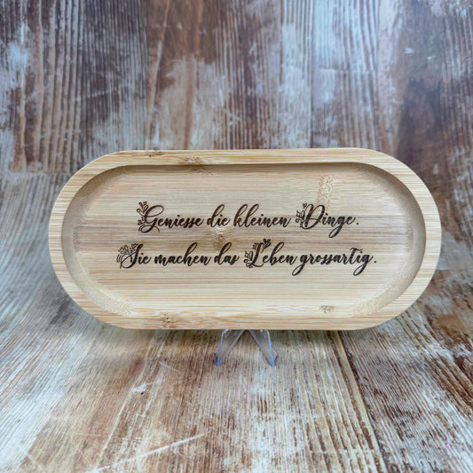 Servierteller Bambus