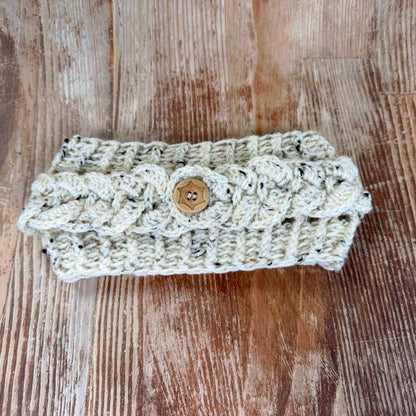 Stirnband Beige