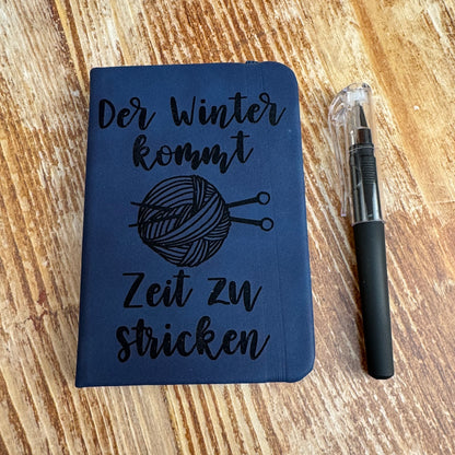 Mini Leder Notizbuch